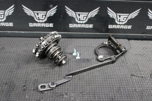 2004 Suzuki 01 - 06 RM250 OEM Engine Powervalve Exhuast Valve Linkage Governor - hggarage