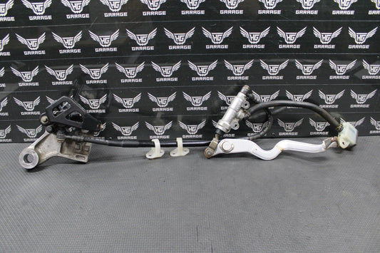 2009 KAWASAKI 2009 2010 KLX250SF OEM NISSIN REAR BACK BRAKE CALIPER MASTER LEVER - hggarage