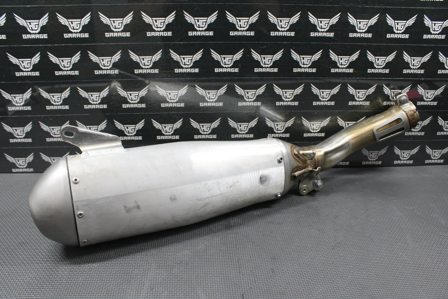 2019 17 - 19 YAMAHA YZ250FX OEM MUFFLER EXHAUST SILENCER SLIP ON PIPE 1SM - 14750 - A0 - hggarage