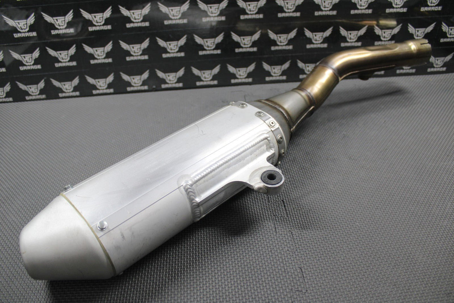 2020 SUZUKI 19 - 22 RMZ250 OEM MUFFLER EXHAUST SILENCER SLIP ON PIPE 14310 - 46K10 - hggarage