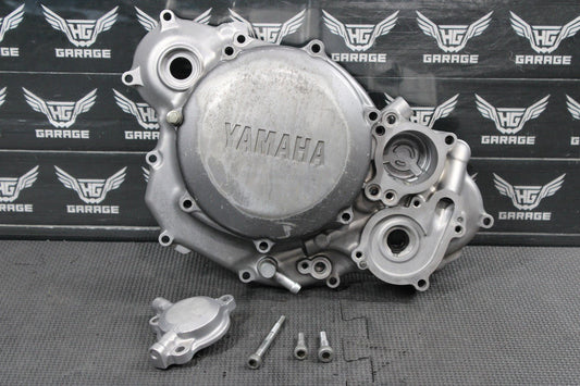 2006 YAMAHA YZ250F OEM INNER OUTER RIGHT SIDE CLUTCH COVER 5NL - 15415 - 00 - 00 - hggarage