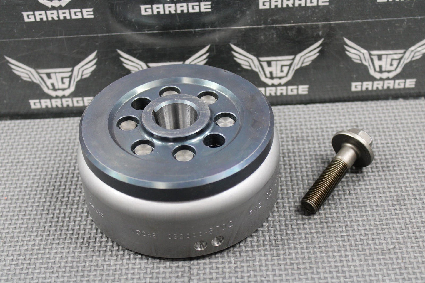 1991 HONDA 85 - 95 XR250R OEM STATOR MAGNETO ROTOR FLYWHEEL 31110 - KL4 - 014 NICE! - hggarage