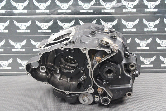 1987 YAMAHA TW200 OEM LEFT RIGHT ENGINE MOTOR CRANKCASE CRANK BLOCK SET GOOD! - hggarage