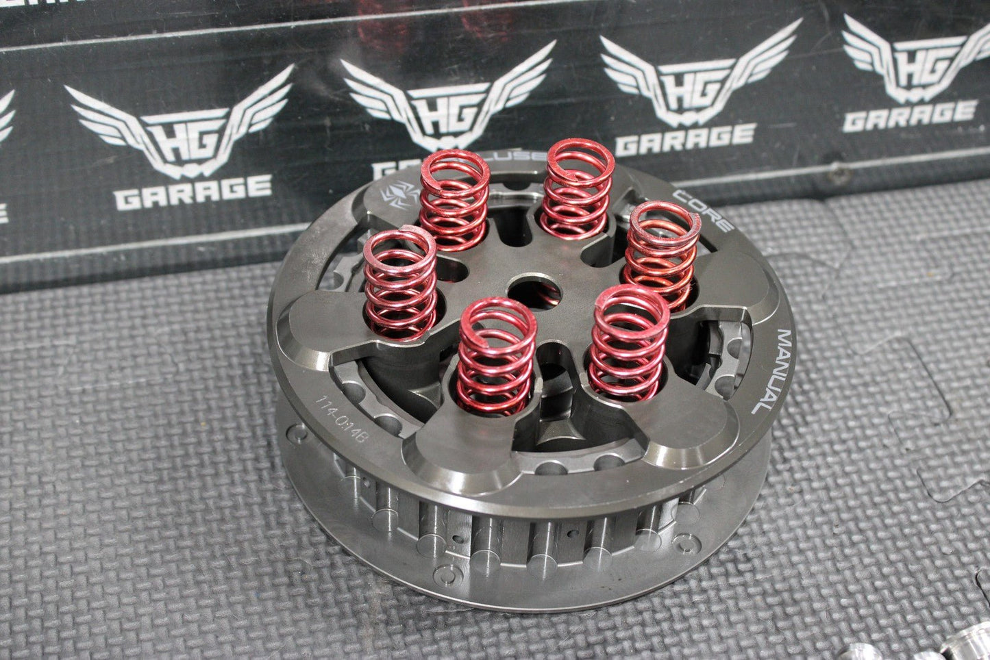 02 - 08 HONDA CRF450R REKLUSE CORE MANUAL COMPLETE CLUTCH W PLATES INNER OUTER HUB - hggarage