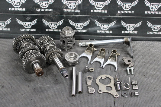 2008 HONDA CRF150RB EXPERT OEM ENGINE TRANSMISSION GEARS SHIFT DOG FORKS ASSEMBL - hggarage