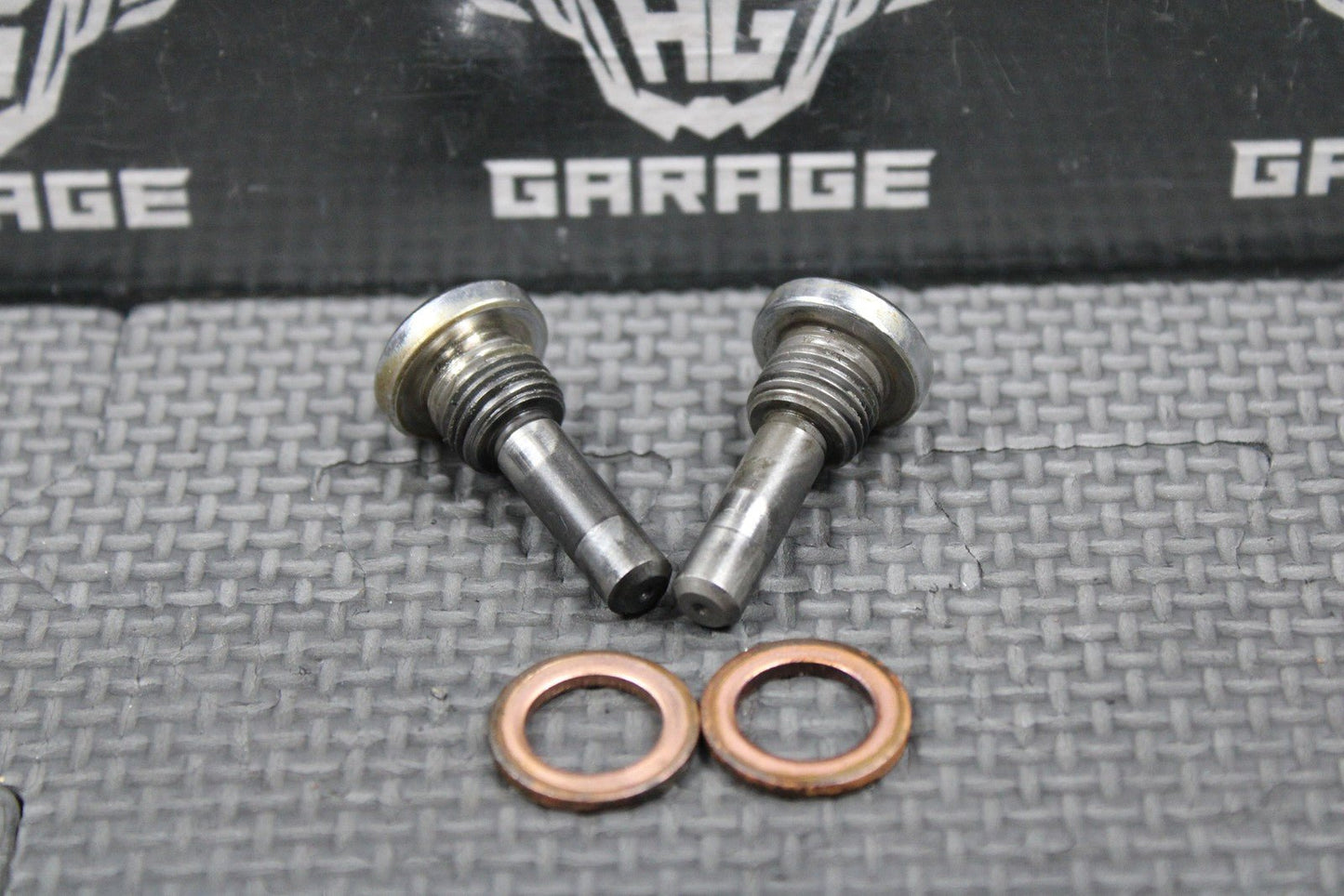 1989 HONDA 84 - 04 XR250R OEM CYLINDER HEAD SUB - ROCKER ARM SHAFT A 14455 - KK0 - 000 - hggarage