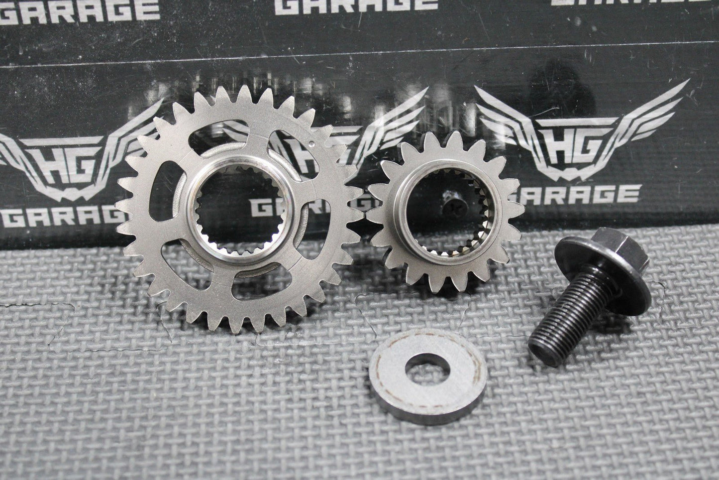 2013 10 - 17 HONDA CRF250R OEM ENGINE MOTOR CRANKSHAFT PRIMARY MAIN DRIVE GEARS - hggarage
