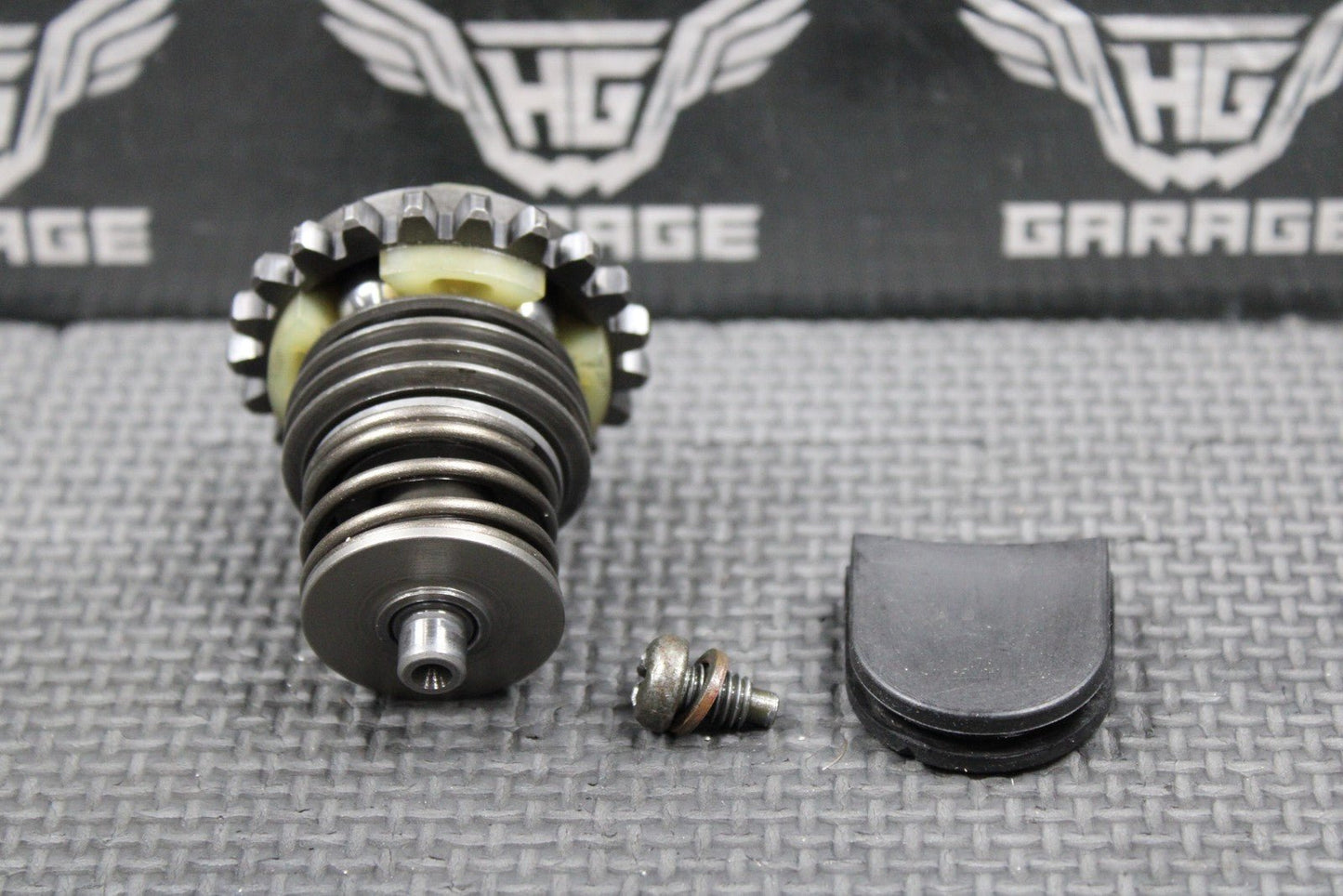1988 HONDA CR125R OEM EXHAUST ATAC POWER VALVE GOVERNOR GEAR 19200 - KS6 - 830 - hggarage