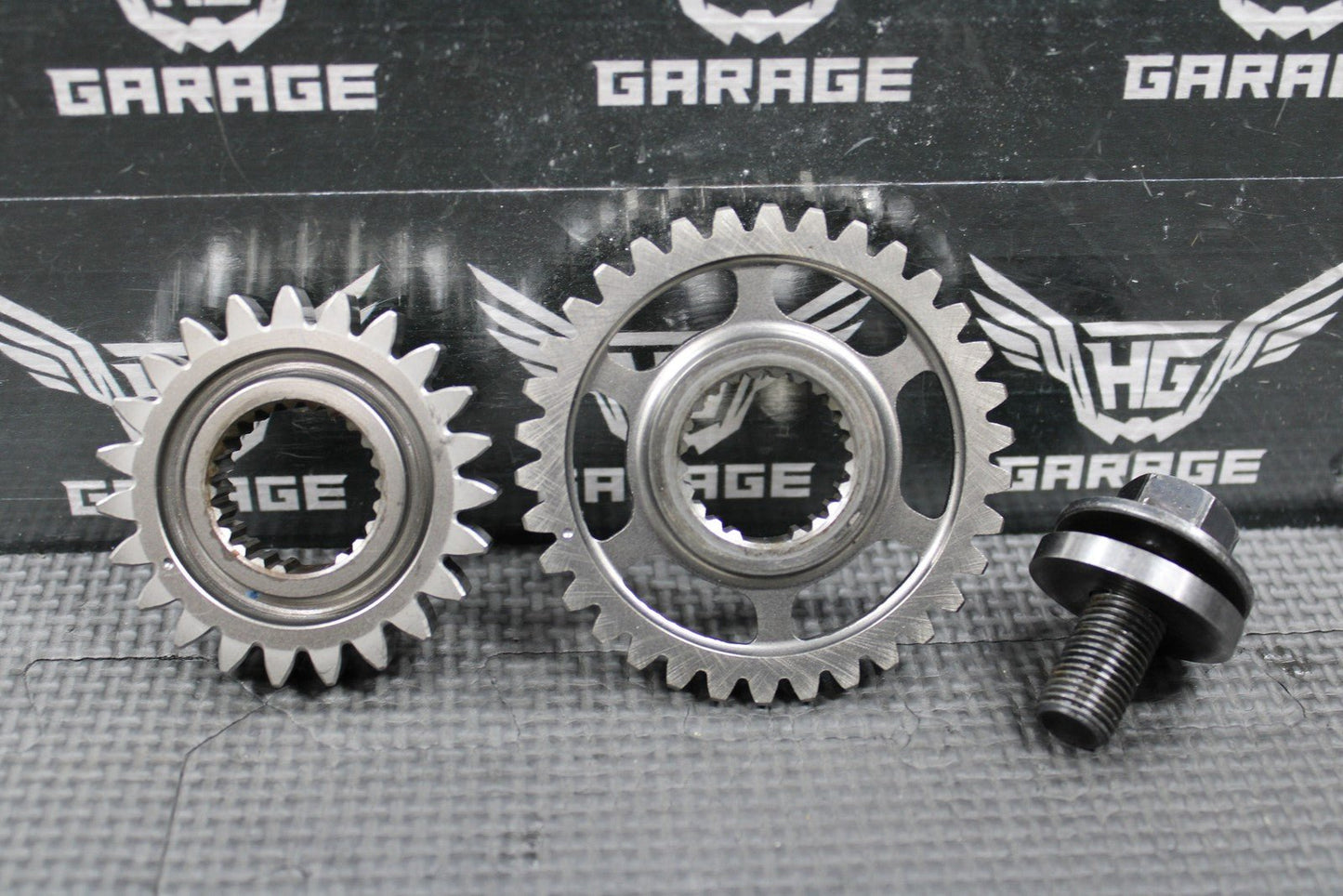 2012 09 - 12 HONDA CRF450R OEM ENGINE MOTOR CRANKSHAFT PRIMARY MAIN DRIVE GEARS - hggarage