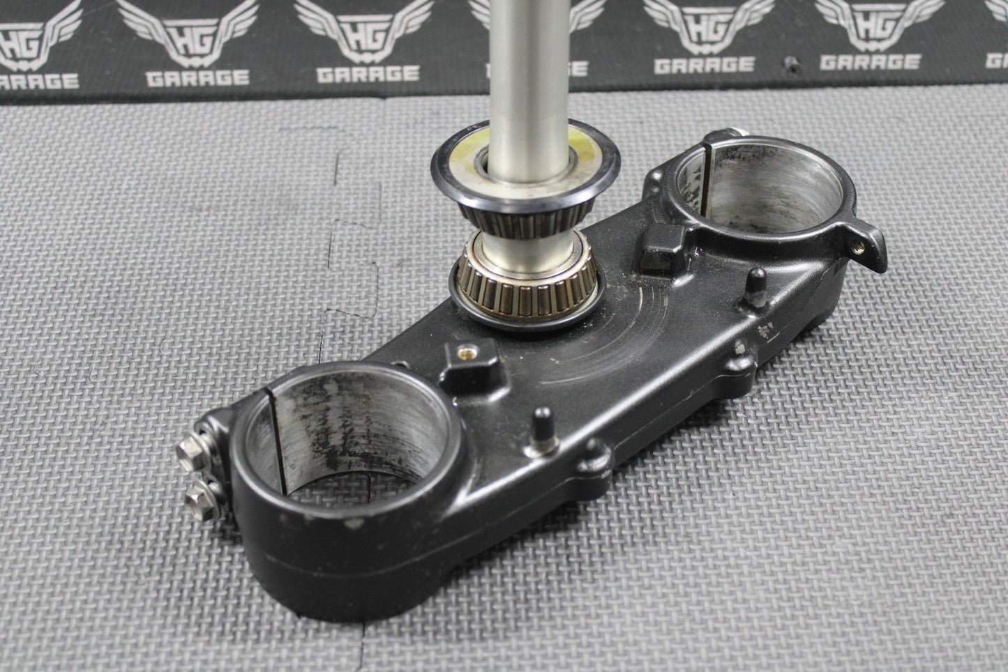 2020 YAMAHA 18 - 20 YZ250F OEM FRONT FORKS LOWER UPPER TRIPLE TREE STEM BAR CLAMP - hggarage