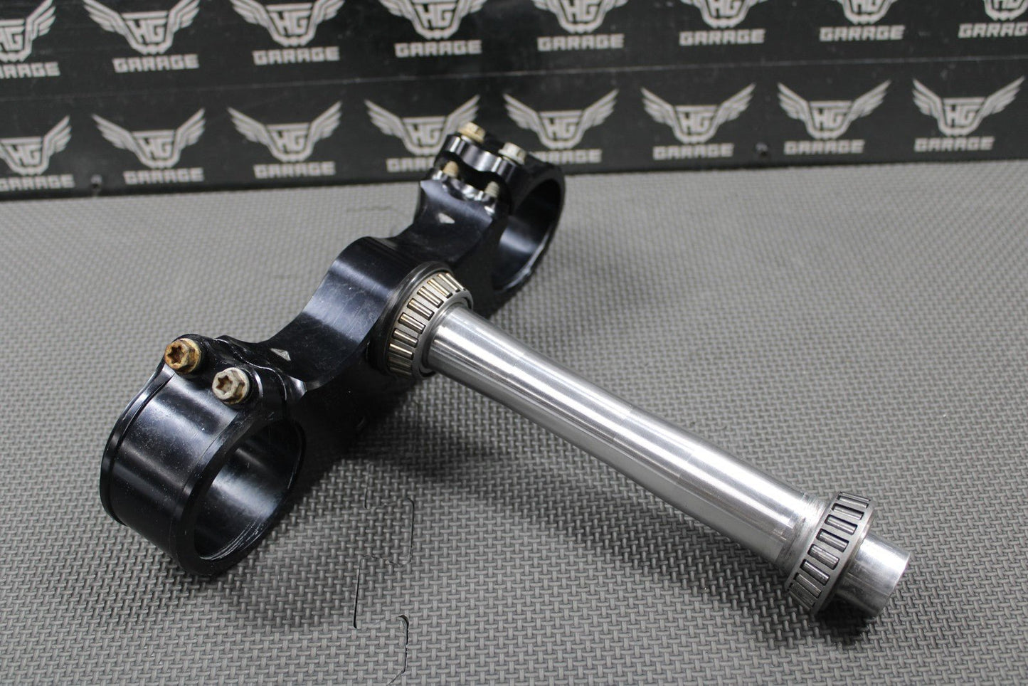 2010 KTM 250 XCF - W OEM FRONT FORKS CLAMP LOWER TRIPLE TREE STEM 7800103201930 - hggarage