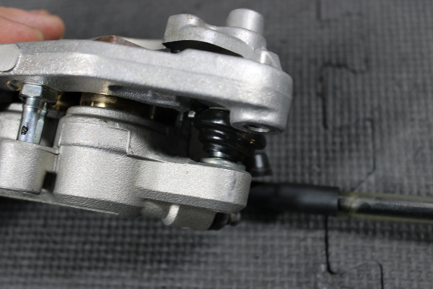 2012 KAWASAKI KX250F OEM NISSIN FRONT BRAKE CALIPER MASTER CYLINDER ASSEMEMBLY - hggarage