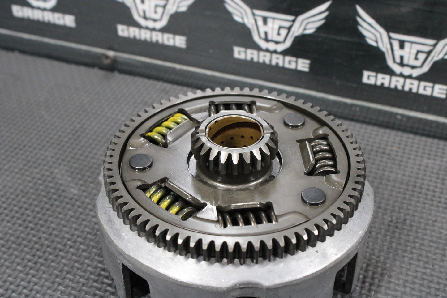 2008 Kawasaki KLX140 OEM Complete Clutch W Plates Basket Hub 13086 - 1070 - hggarage