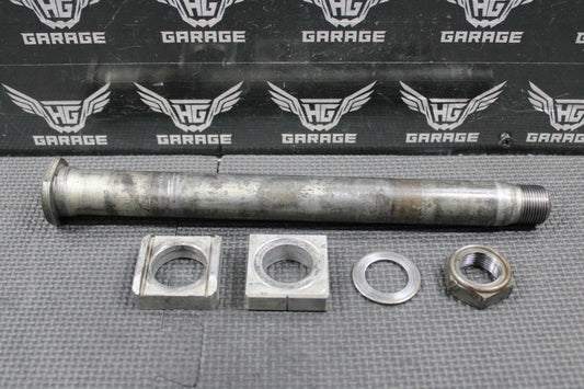 2013 HONDA CRF250R OEM REAR AXLE BACK WHEEL RIM PIVOT BOLT BLOCKS 42301 - KRN - A30 - hggarage
