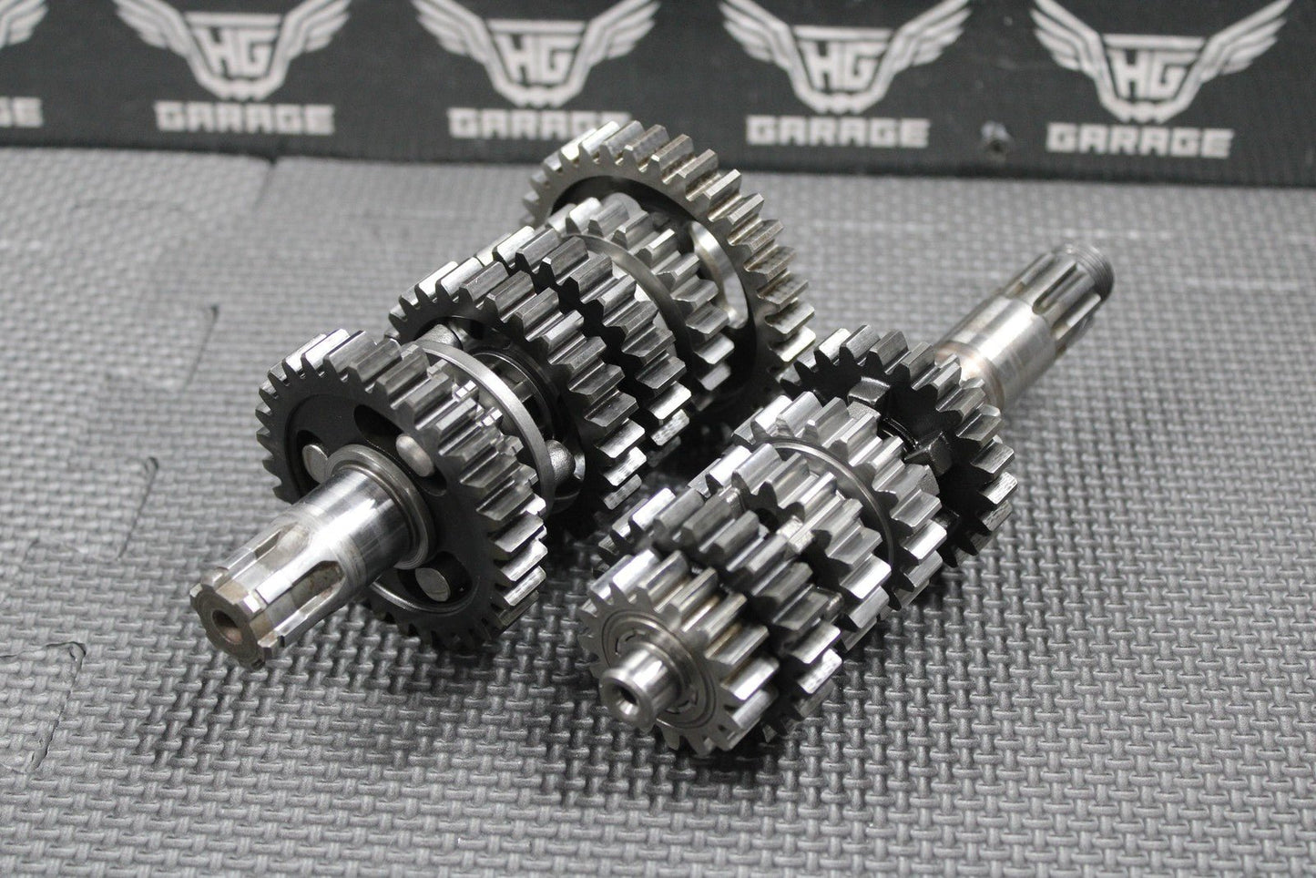 2015 KAWASAKI 05 - 21 KX85 OEM TRANSMISSION TRANNY GEARBOX GEARS SHIFT FORKS NICE! - hggarage