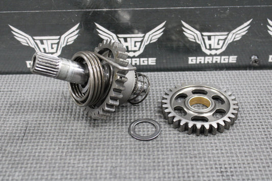 2000 HONDA CR125R OEM KICKSTART KICK START SHAFT W IDLER GEAR 28251 - KZ4 - 000 - hggarage
