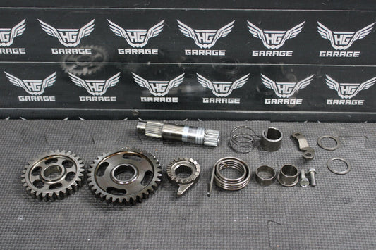 2014 HONDA CRF450R OEM KICKSTART KICK START SHAFT W IDLER GEAR 28211 - MEN - A70 - hggarage