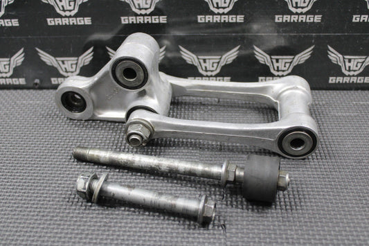 2000 2001 HONDA CR125R CR250R OEM REAR SHOCK LINKAGE ARM ROD GOOD BEARINGS! - hggarage