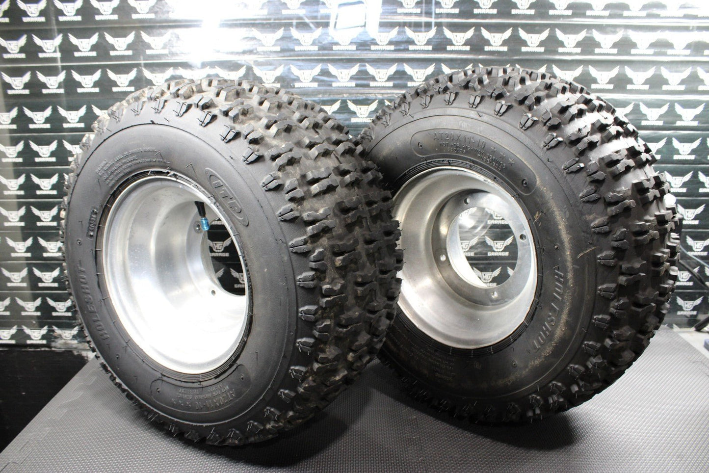 1991 YAMAHA 91 - 93 BANSHEE 350 ITP FRONT REAR WHEELS RIMS W TIRES SET COMPLETE - hggarage