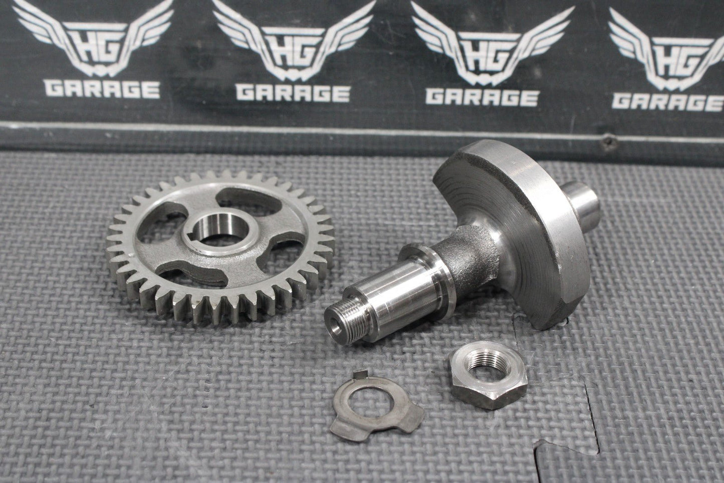 1987 YAMAHA TW200 OEM ENGINE MOTOR CRANKSHAFT BALANCER GEAR COUNTERBALANCER - hggarage
