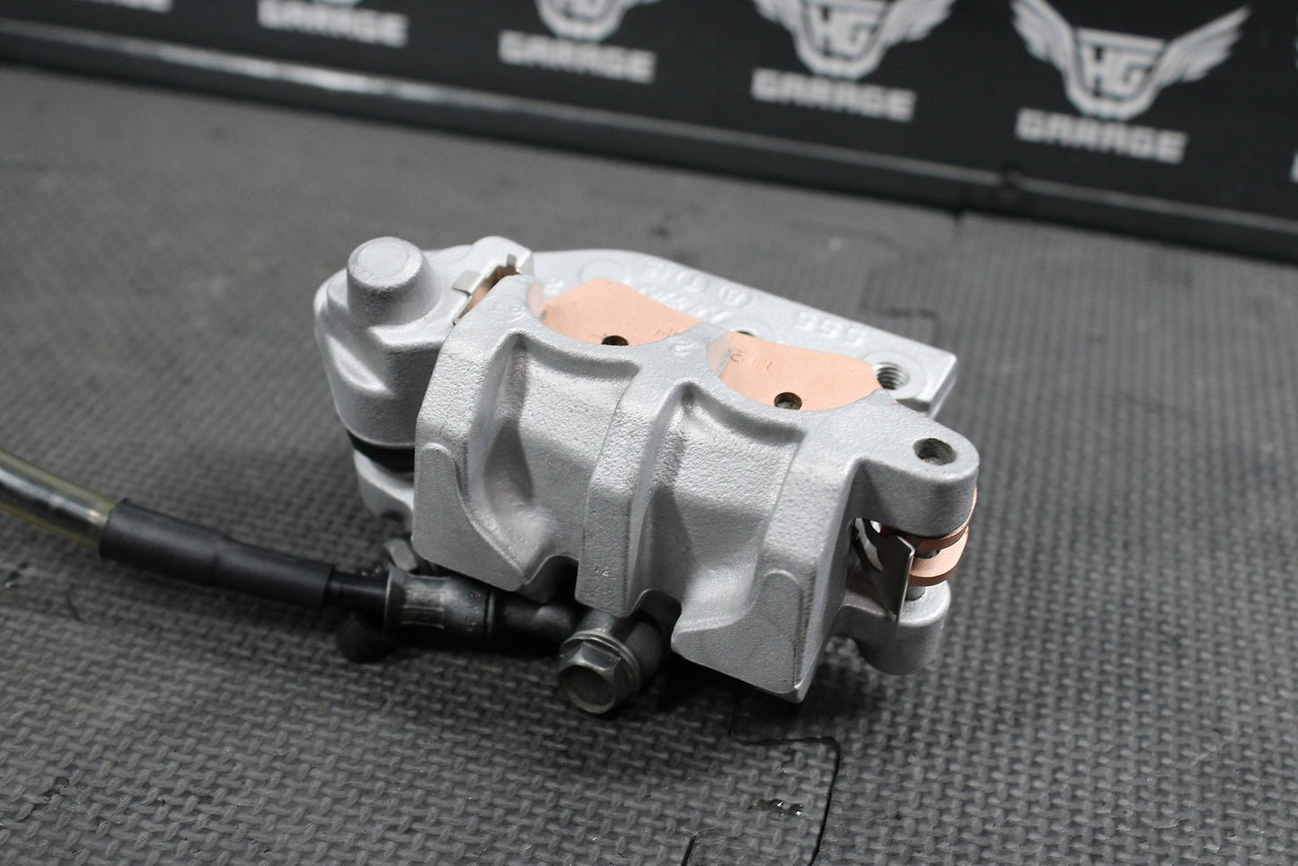 2009 Kawasaki KX250F OEM Nissin Front Brake Caliper Master Cylinder Complete - hggarage