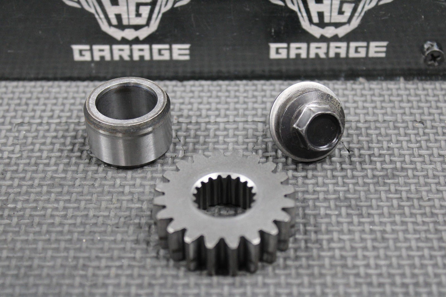 1988 87 - 07 HONDA CR125R OEM CRANKSHAFT PRIMARY MAIN DRIVE GEAR & COLLAR - hggarage