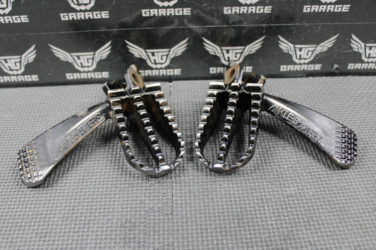 2007 KAWASAKI 05 - 08 KX250F KX250 KX450F ANKLE SAVERS CLASSIC FOOT PEGS FOOTPEGS - hggarage
