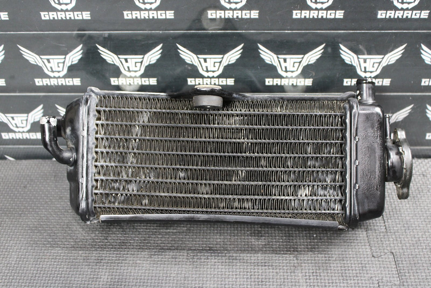 1997 Yamaha YZ125 OEM Right Engine Motor Cooling Cooler Radiator - hggarage