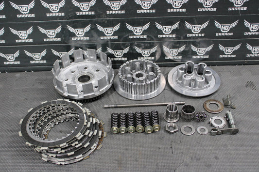 2002 HONDA CRF450R OEM COMPLETE CLUTCH W PLATES BASKET HUB 22100 - MEB - 305 - hggarage