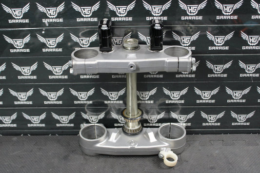 2000 HONDA CR125R OEM FRONT FORKS LOWER UPPER TRIPLE TREE STEM CLAMP - hggarage