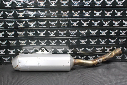 2012 KAWASAKI KX250F OEM MUFFLER EXHAUST SILENCER SLIP ON PIPE PIPE - hggarage