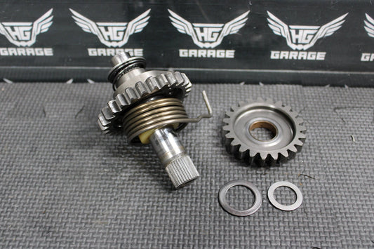 1999 YAMAHA YZ250 OEM KICKSTART KICK START SHAFT W IDLER GEAR 5CU - 15601 - 00 - 00 - hggarage