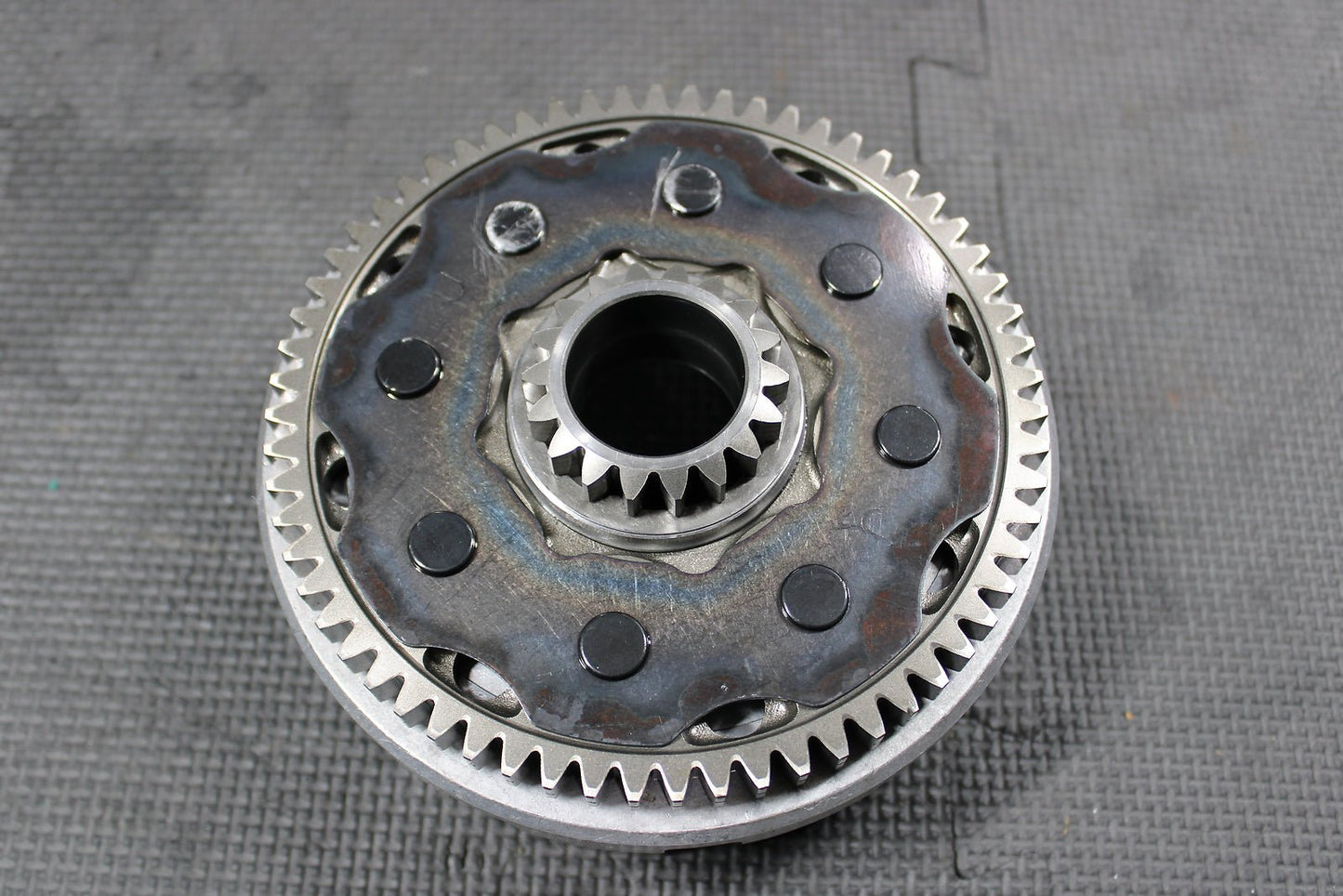 2002 HONDA CRF450R OEM COMPLETE CLUTCH W PLATES BASKET HUB 22100 - MEB - 305 - hggarage