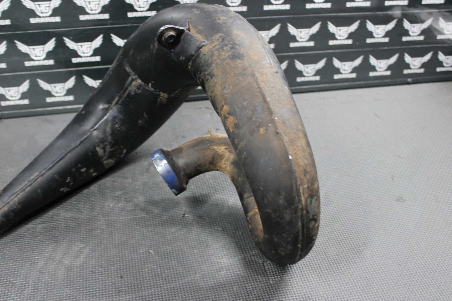 2000 YAMAHA YZ250 FMF GOLD SERIES EXHAUST PIPE CHAMBER HEADER 5CU - 14610 - 00 - 00 - hggarage