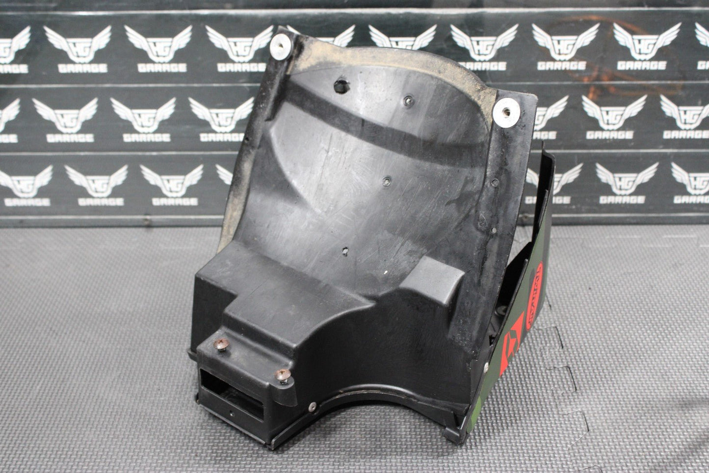 2007 06 - 08 HONDA CRF450R OEM AIRBOX INTAKE AIR CLEANER CASE TWIN AIR POWER FLOW - hggarage