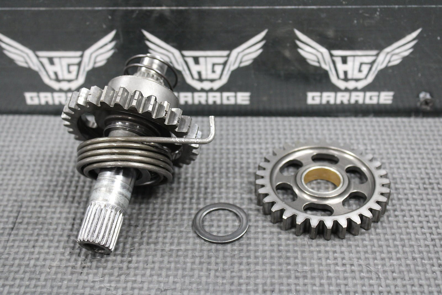2000 HONDA CR125R OEM KICKSTART KICK START SHAFT W IDLER GEAR 28251 - KZ4 - 000 - hggarage
