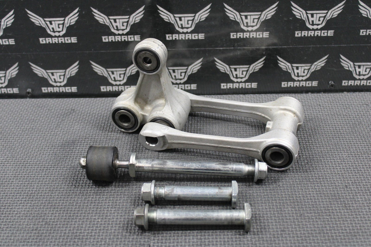 2019 SUZUKI 19 - 25 RMZ250 RMZ450 OEM REAR SHOCK LINKAGE LINKS BOLTS GOOD BEARINGS - hggarage