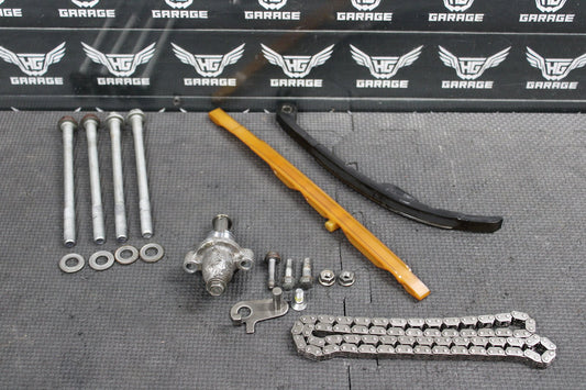 2015 YAMAHA YZ250FX OEM CAM CHAIN CAMSHAFT TENSIONER GUIDES HARDWARE 5TA - 12210 - 1 - hggarage
