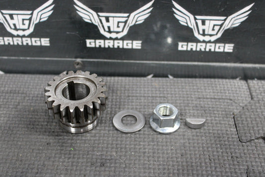 2001 KAWASAKI KX125 OEM 99 - 02 ENGINE MOTOR PRIMARY GEAR ASSEMBLY 13097 - 1399 - hggarage