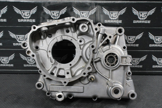 2008 KAWASAKI KLX140 OEM LEFT ENGINE CRANKCASE CRANK CASES BLOCK NEEDS REPAIR! - hggarage