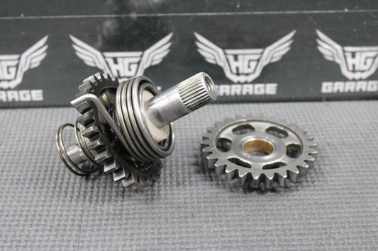 1999 96 - 00 SUZUKI RM125 OEM KICKSTART KICK START SHAFT W IDLER GEAR 26211 - 27C02 - hggarage
