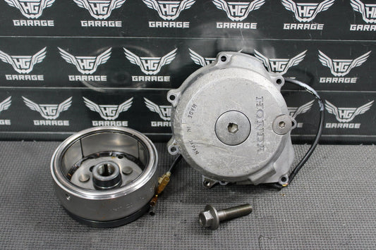 1986 HONDA XR250R OEM DENSO STATOR MAGNETO ROTOR FLYWHEEL 31100 - KT1 - 004 - hggarage