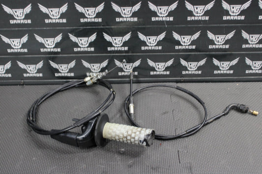 2006 HONDA CRF450R OEM THROTTLE CABLE TUBE ASSEMBLY HOTSTART CABLE PLUNGER - hggarage