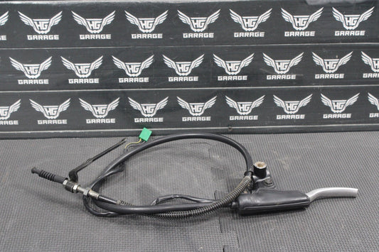 1987 87 - 95 YAMAHA TW200 OEM CLUTCH PERCH MOUNT WITH LEVER CABLE 1RL - 26335 - 00 - 00 - hggarage