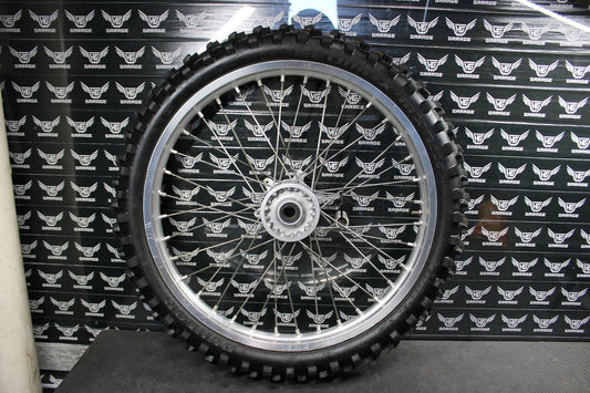 2006 YAMAHA YZ450F OEM EXCEL FRONT WHEEL RIM HUB TIRE 21" 5NY - 25111 - 00 - 00 - hggarage