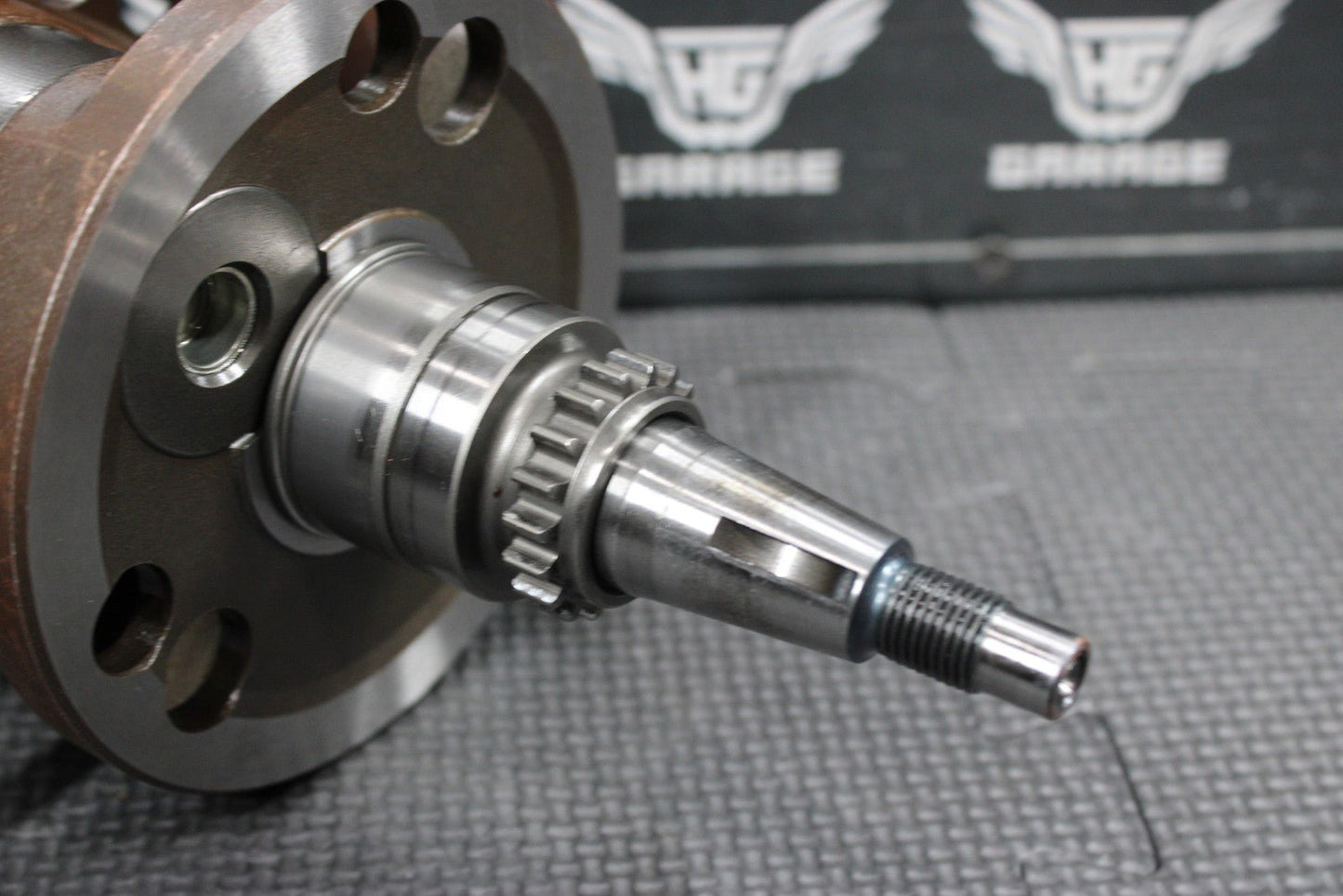 2007 HONDA CRF450R HOTRODS ENGINE MOTOR CRANKSHAFT CRANK SHAFT BOTTOMEND GOOD! - hggarage