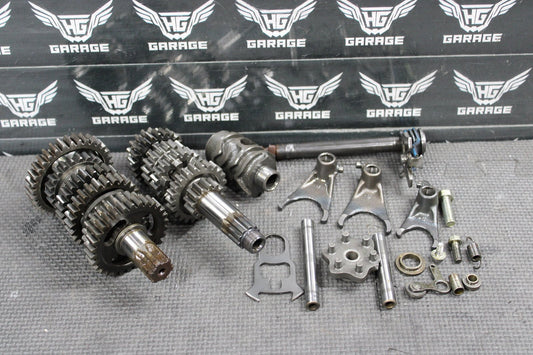 2001 KAWASAKI KX100 KX80 KX85 OEM ENGINE TRANSMISSION TRANNY ASSEMBLY GEARS - hggarage