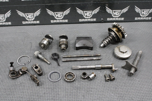 1994 HONDA 92 - 99 CR250R OEM EXHAUST POWER VALVE POWERVALVE GOVERNOR SHAFTS FLAP - hggarage