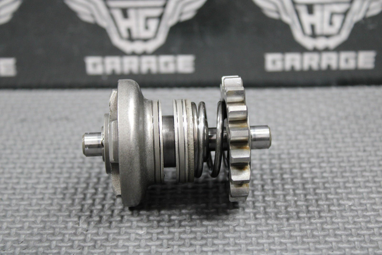1992 1993 KAWASAKI KX125 OEM EXHAUST POWER VALVE GOVERNOR SPUR GEAR ACTUATOR - hggarage