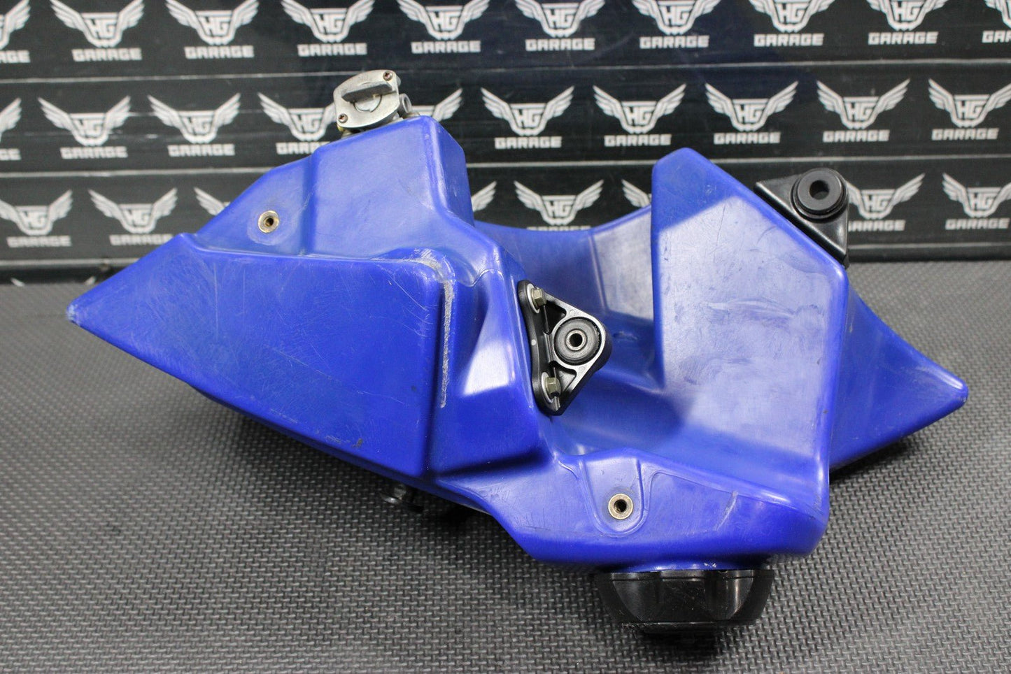 2007 YAMAHA 02 - 21 YZ85 OEM GAS FUEL TANK CELL PETROL RESERVOIR GAS TANK GOOD - hggarage